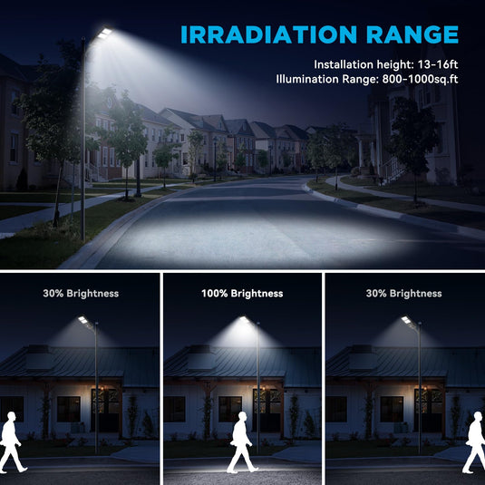 60W 90W Solar street light -Upgraded ES04