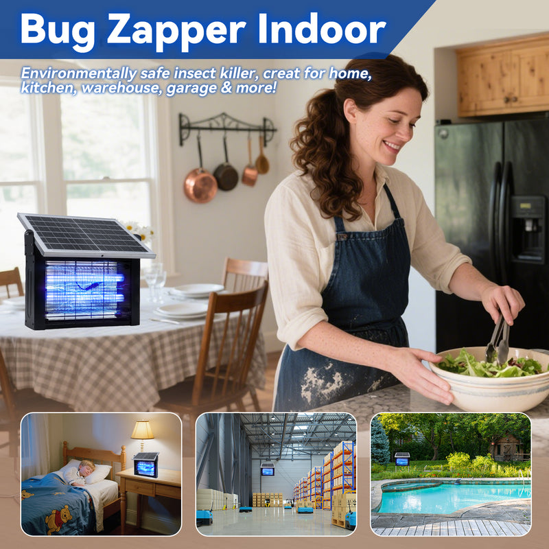 Load image into Gallery viewer, Upgraded Solar Bug Zapper Outdoor-10W Solar Panel
