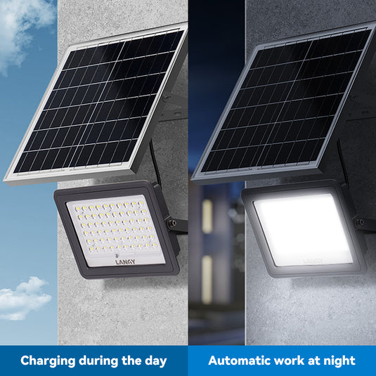 30W 60W 100W solar LED flood lights outdoor waterproof