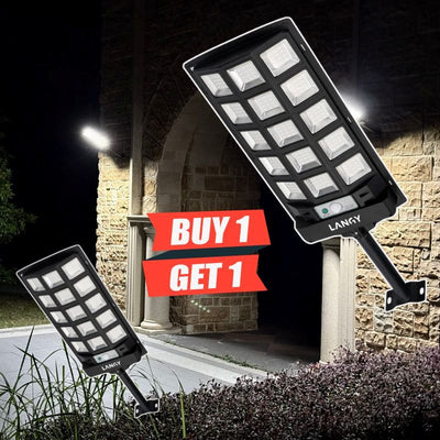 70W Solar Outdoor Dusk to Dawn Lights -7000 lumens （ 1 PC ）