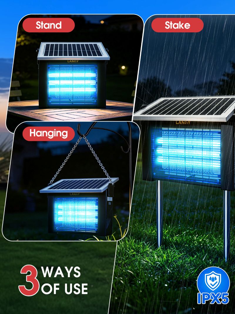 Load image into Gallery viewer, Upgraded Solar Mosquito Killer Lamp-10W
