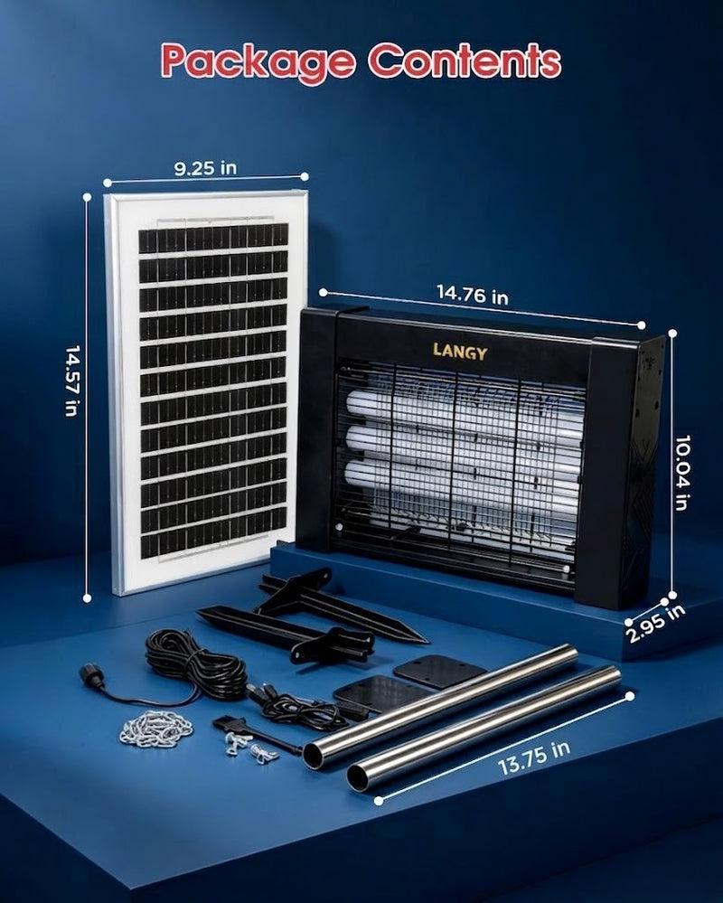 Load image into Gallery viewer, Upgraded Solar Mosquito Killer Lamp-10W
