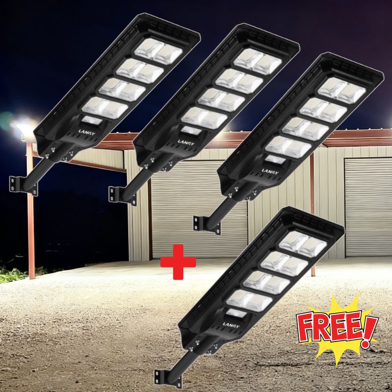 Load image into Gallery viewer, 200W All in one solar Parking Lot Lights -25,000 lumens
