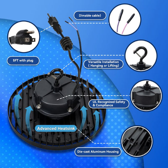 Slim design for better heat dissipation