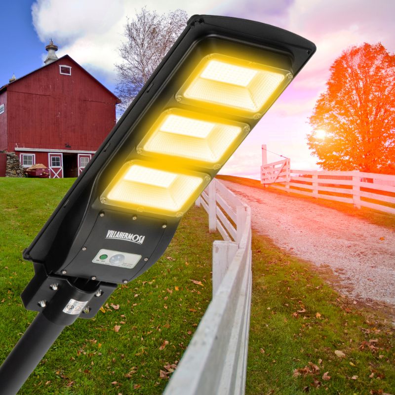 Load image into Gallery viewer, 90W 120W Solar street LED lights -warm white/ white
