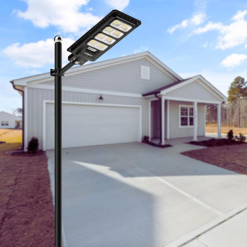 200W Solar Street Light with pole 16FT/20FT