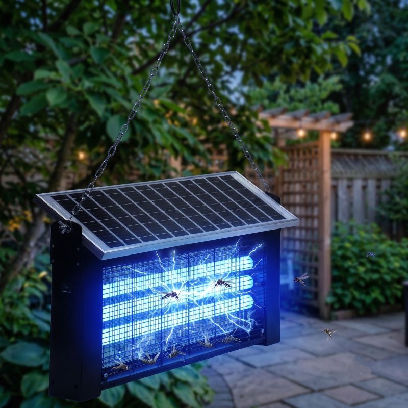Load image into Gallery viewer, Upgraded Solar Mosquito Killer Lamp
