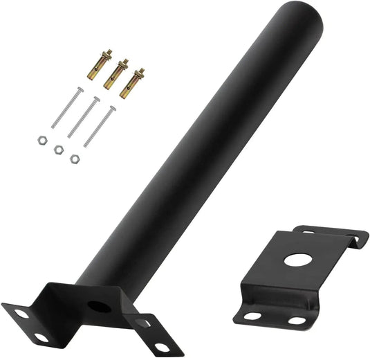 19" x 1.9" Diameter Mounting Brackets Extension Arm for Solar Street Light Langy Innovation