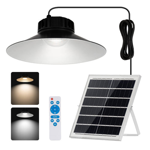 Solar powered pendant light for indoor & outdoor Langy Solar Lighting