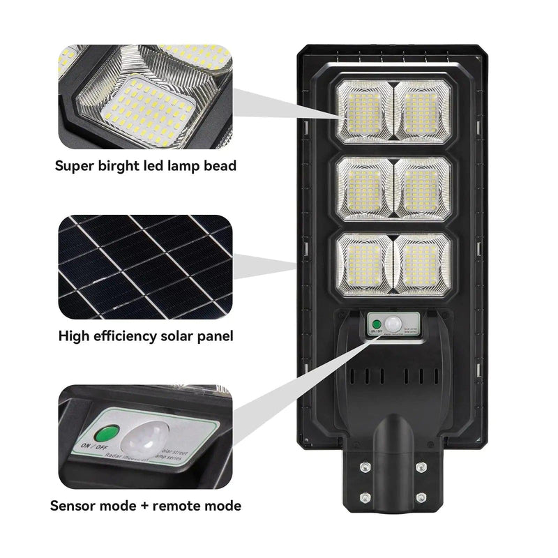 Load image into Gallery viewer, LANGY 150 W Led solar street lights 10000 lumens Langy Innovation
