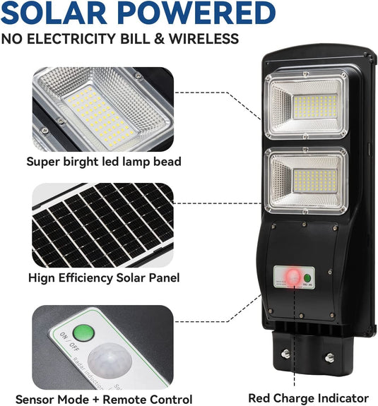 LANGY 60W solar street lamp 6000 lumens without bracket Langy Solar Lighting