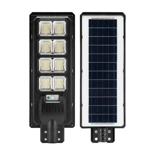 2 pack 200W solar street lights 20000 lumens-Black